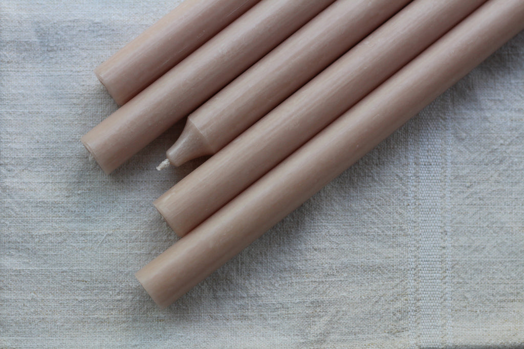 OLD ROSE PINK CANDLES