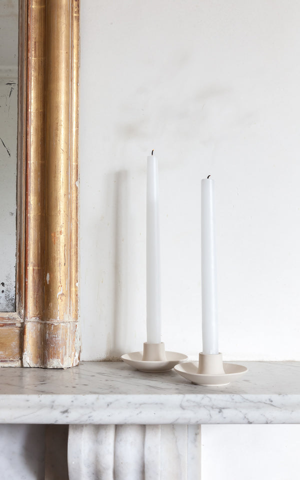 Candle Holder in Stoneware