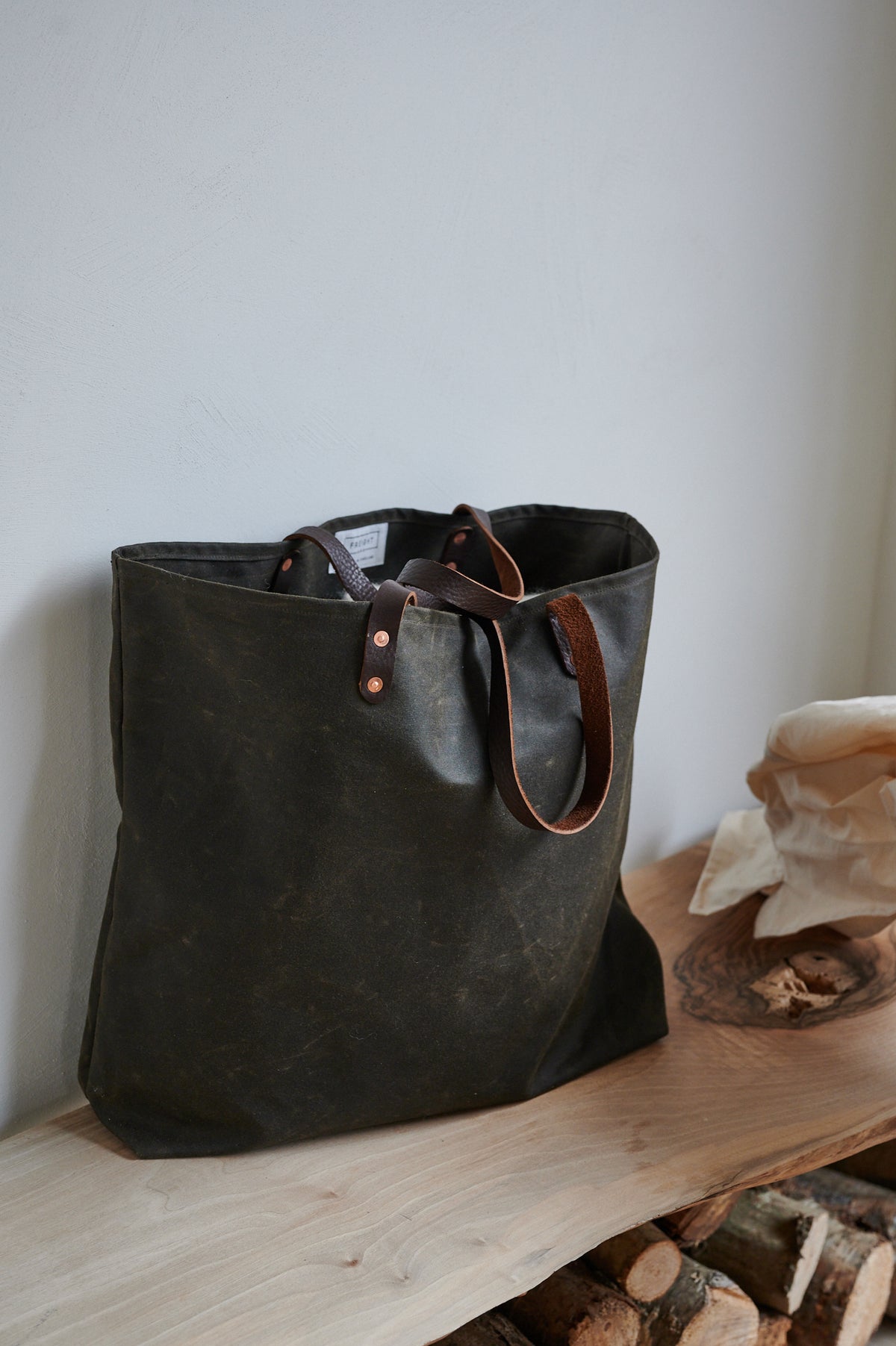 Dark olive bag