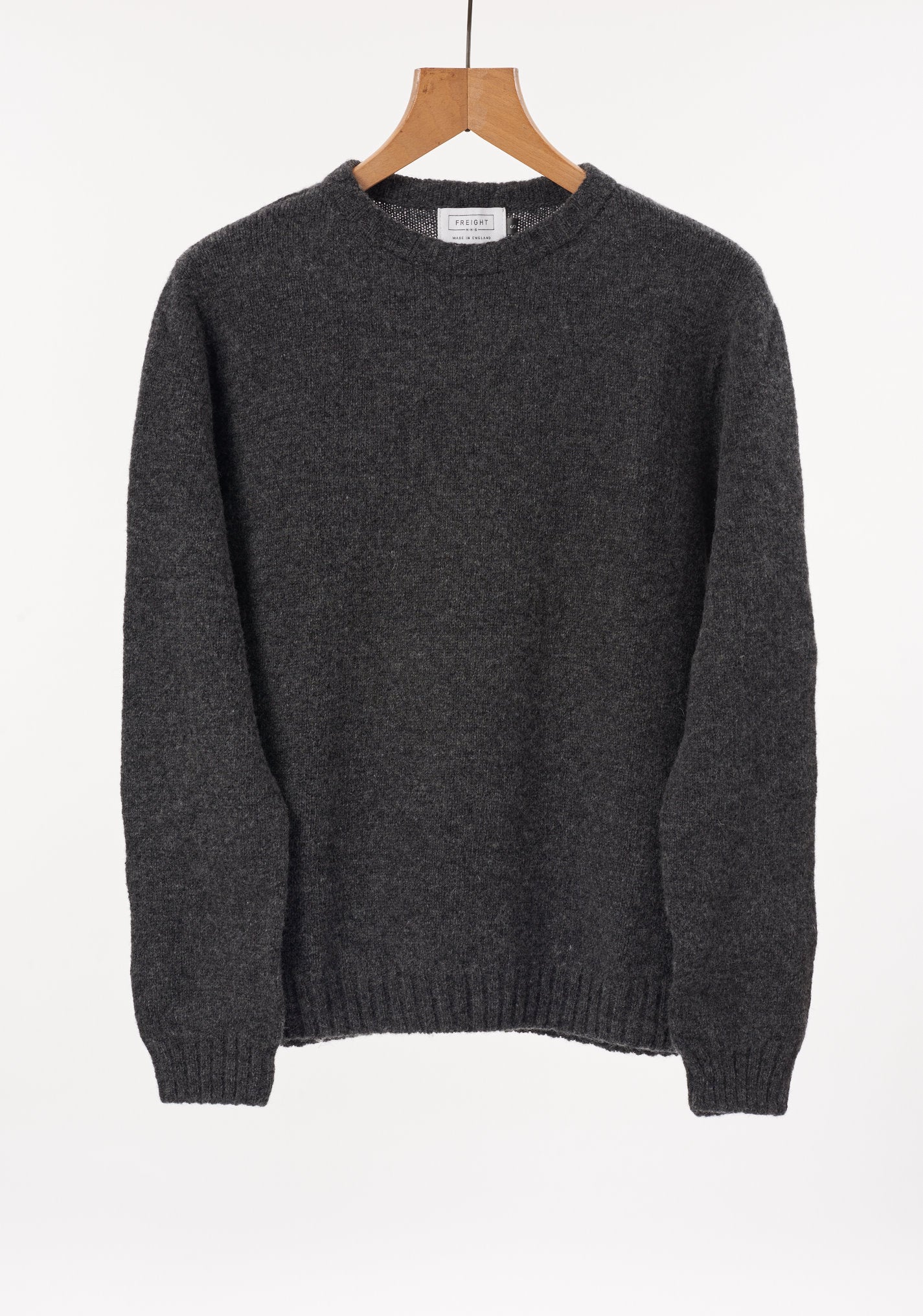 Men's Crew Neck Lambswool Plain Knit Jumper – Freight HHG